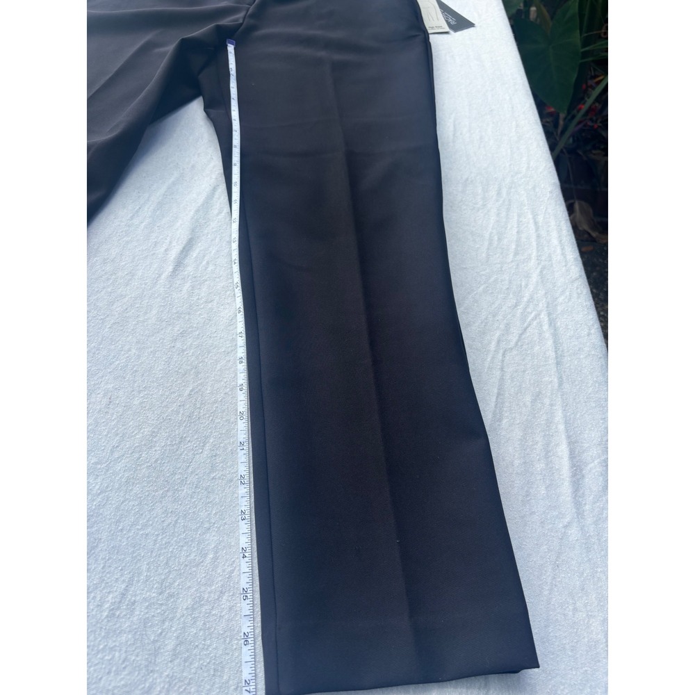 Rachel Zoe Black High Rise Slim Leg Trousers Dress Pants Size 10 NWT - Picture 5 of 9